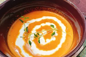 Creamy Tomato Bean Soup
